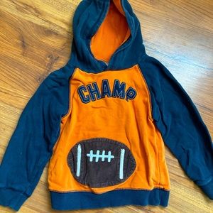 EUC Gymboree Football Sweatshirt 4T-5T